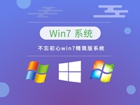 不忘初心Win7 SP1 v7601.26864 美化精简版